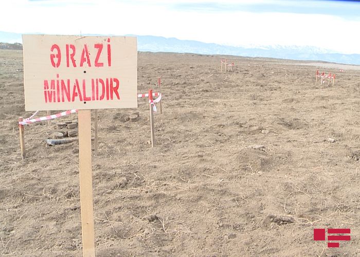 Ağdamda vəzifəli şəxsin yaralandığı ərazidə Ermənistan istehsalı olan minalar aşkarlanıb