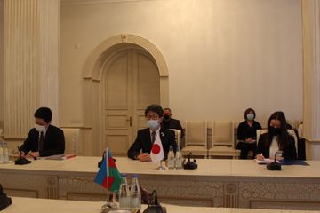 Yaponiya səfiri Gəncədə mülki əhaliyə qarşı törədilən terror aktlarını pisləyib