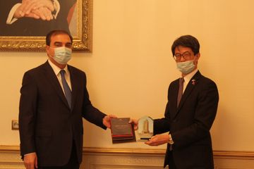 Yaponiya səfiri Gəncədə mülki əhaliyə qarşı törədilən terror aktlarını pisləyib