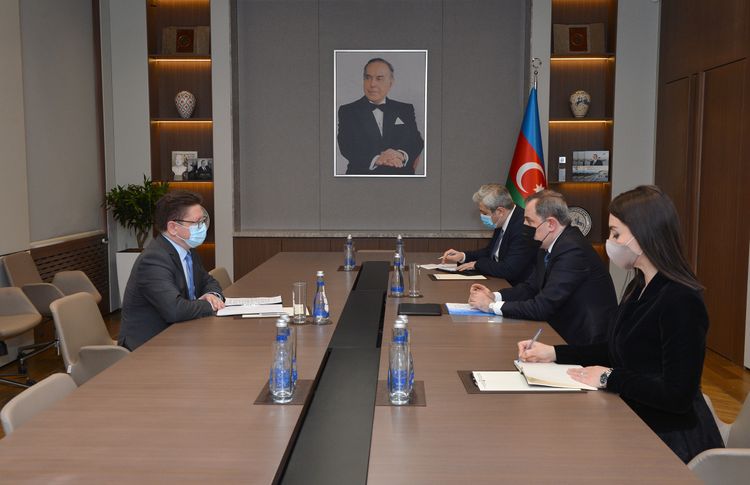 Azerbaijani FM meets with  the Head of the Council of Europe Office in Baku