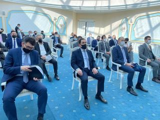 Transxəzər Fiber Optik Kabel Xətti layihəsi "Qazaxıstan-Azərbaycan: əməkdaşlığın yeni imkanları" tədbirində vurğulanıb - FOTO