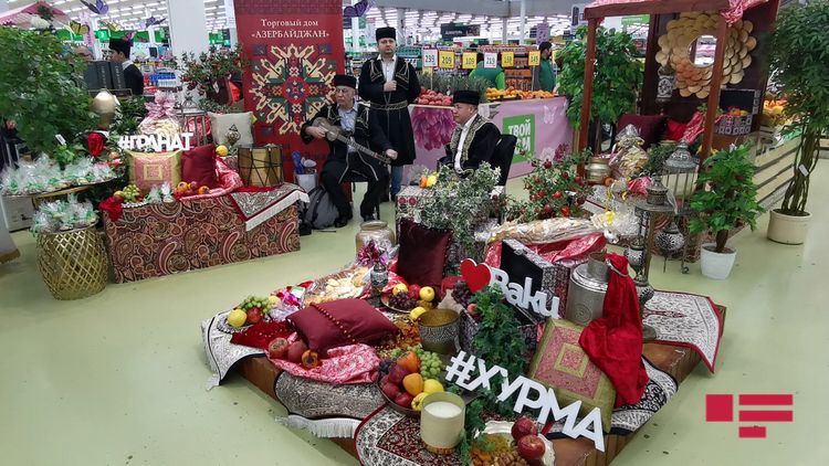 Moskvada növbəti "Azərbaycan nemətləri" stendi açılıb - FOTO