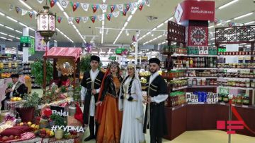 Moskvada növbəti "Azərbaycan nemətləri" stendi açılıb - FOTO