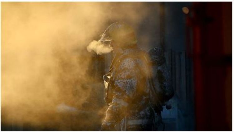 Rusiyanın paytaxtında anqar yanıb