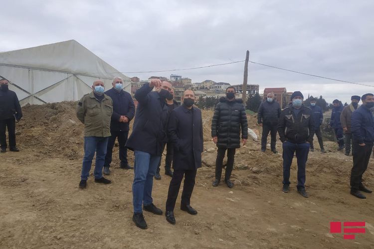 Глава ИВ Сабаильского района побывал в зоне оползня в Бадамдаре – ФОТО  - ОБНОВЛЕНО-3