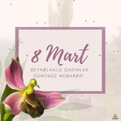 Ceyhun Bayramov 8 Mart - Beynəlxalq Qadınlar Günü münasibəti ilə xanımları təbrik edib