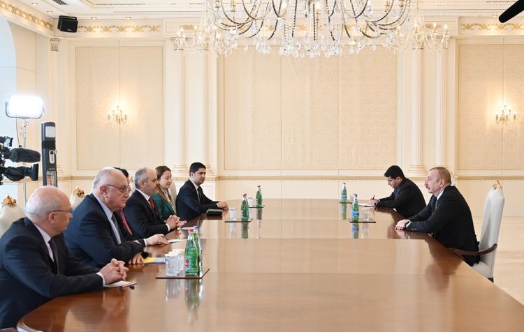 Azerbaijani President receives delegation of Turkish Grand National Assembly - UPDATED
