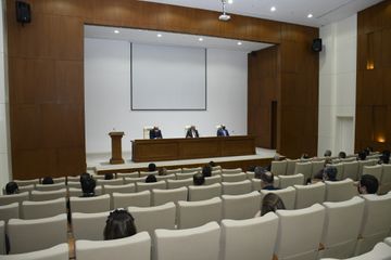 YAP-ın Sədr müavini - Mərkəzi Aparatın rəhbəri Tahir Budaqov kollektivə təqdim olunub