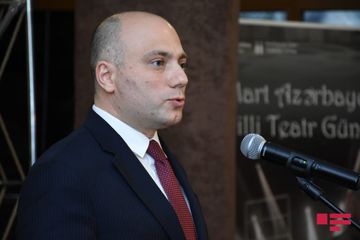 Milli Teatr Gününə həsr olunmuş tədbir keçirilib