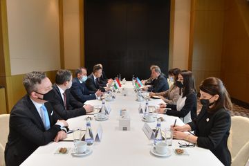 Azərbaycan və Macarıstan XİN başçılarının görüşü keçirilib - YENİLƏNİB
