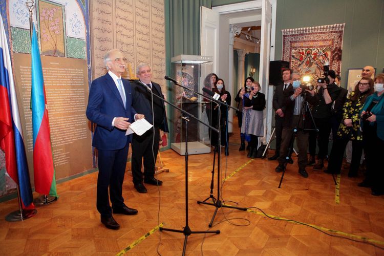 Exhibition, dedicated to 880th anniversary of Nizami, opened in Moscow - PHOTO