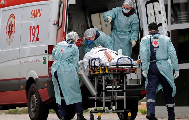 Brazil passes India to claim world’s second-highest coronavirus case tally
