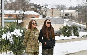 President Ilham Aliyev and first lady Mehriban Aliyeva visited Fuzuli and Khojavand districts - UPDATED