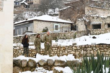 President Ilham Aliyev and first lady Mehriban Aliyeva visited Fuzuli and Khojavand districts - UPDATED