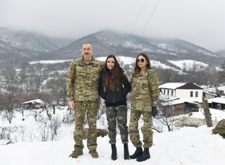 President Ilham Aliyev and first lady Mehriban Aliyeva visited Fuzuli and Khojavand districts - UPDATED