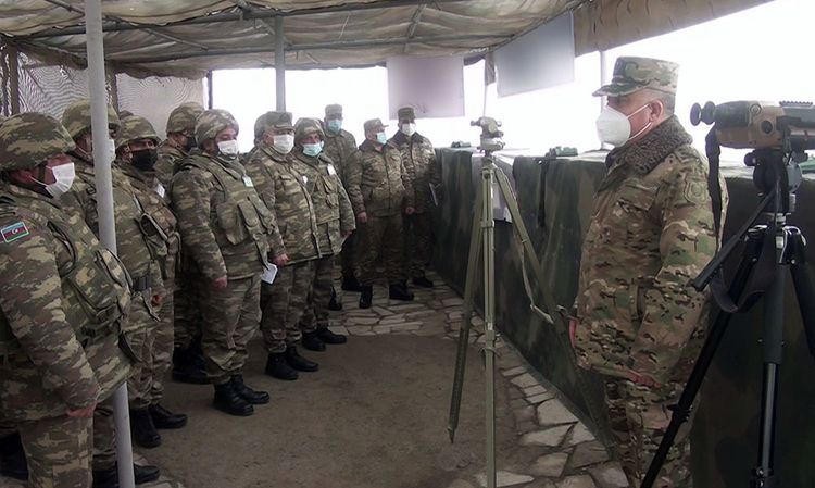 Минобороны: В Азербайджанской Армии учения продолжаются - ВИДЕО