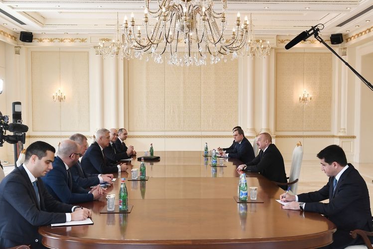 President Ilham Aliyev received delegation led by Slovak Minister of Foreign and European Affairs - UPDATED