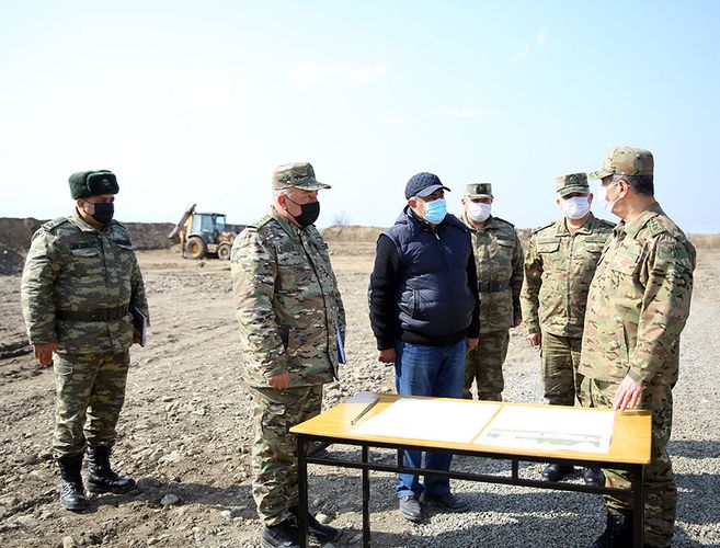 Azerbaijani Minister of Defense visited units stationed in the liberated territories - VIDEO
