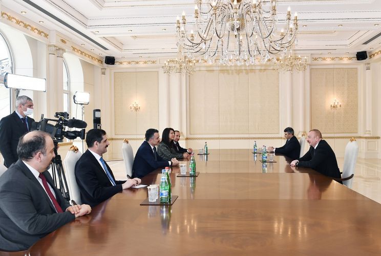 President Ilham Aliyev received delegation led by Turkish minister of agriculture and forestry - UPDATED