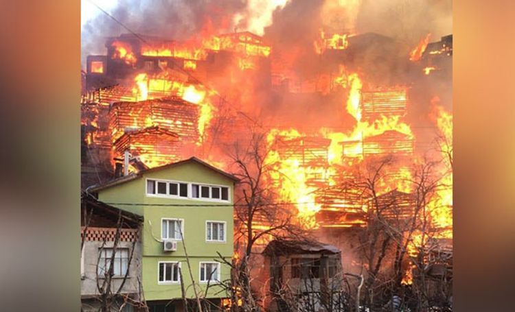Fire covering an entire village in Turkey extinguished - PHOTO - VIDEO - UPDATED-1