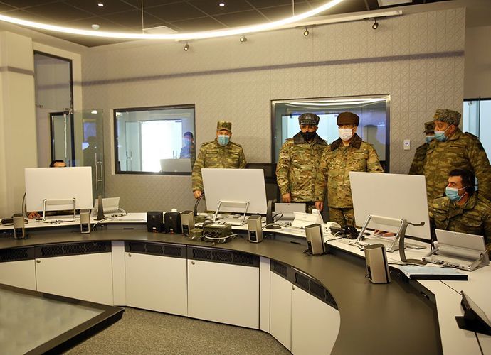 Defense Minister visited the Air Force Combined Command Post within the scope of the exercises  - VIDEO