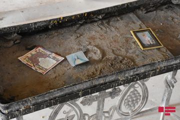 Jurnalistlər Xocavəndin Tuğ kəndində Müqəddəs İohann kilsəsi ilə tanış olublar - FOTO