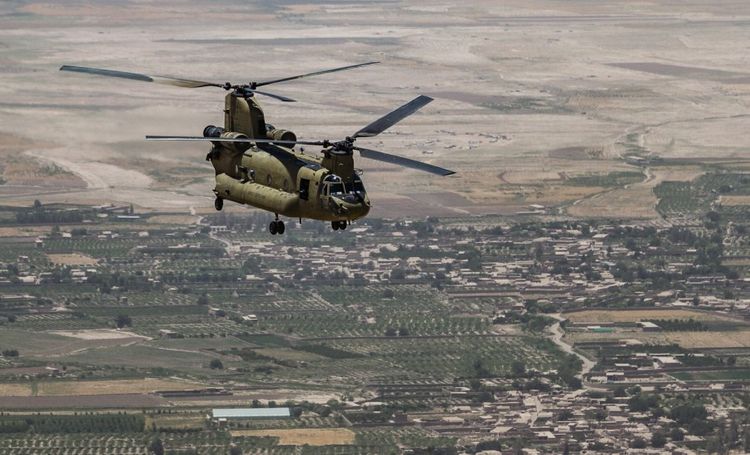 Afghan Special Forces helicopter crash lands in Maidan Wardak, 9 people dead