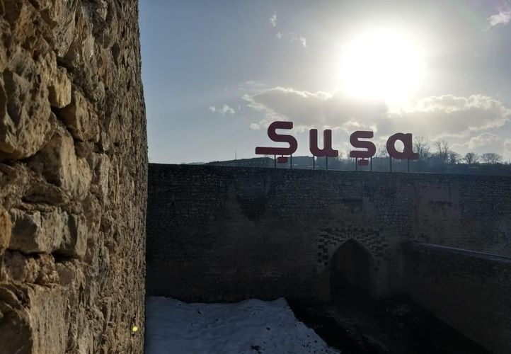 First stage of restoration of Shusha Castle wall completed