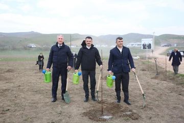 Türkiyəli nazir işğaldan azad edilmiş ərazilərdə olub
