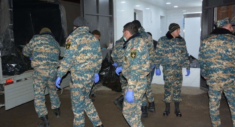 Армении переданы останки еще 15 военнослужащих