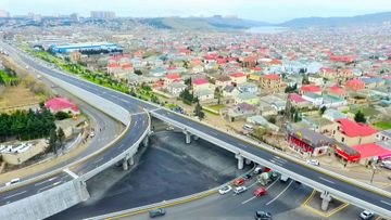 Sulutəpə dairəsində yeni yol qovşağı istifadəyə verilib