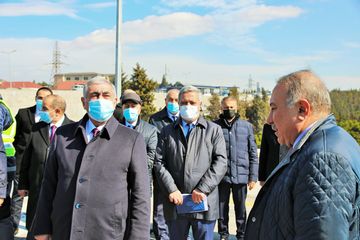 Sulutəpə dairəsində yeni yol qovşağı istifadəyə verilib