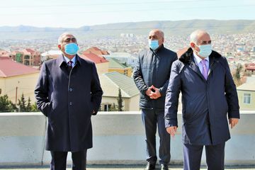 Sulutəpə dairəsində yeni yol qovşağı istifadəyə verilib