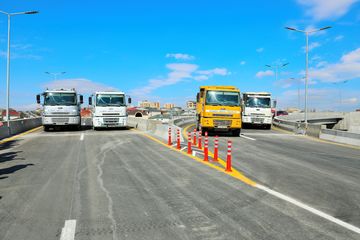 Sulutəpə dairəsində yeni yol qovşağı istifadəyə verilib