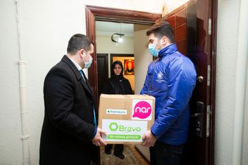 "Rabitəbank" şəhid ailələri və qazilərə Novruz sovqatlarının hazırlanması üçün ianə edib - FOTO