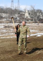 President of Azerbaijan Ilham Aliyev addressed nation on Novruz Holidayfrom Shusha - VIDEO