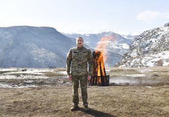 President of Azerbaijan Ilham Aliyev addressed nation on Novruz Holidayfrom Shusha - VIDEO