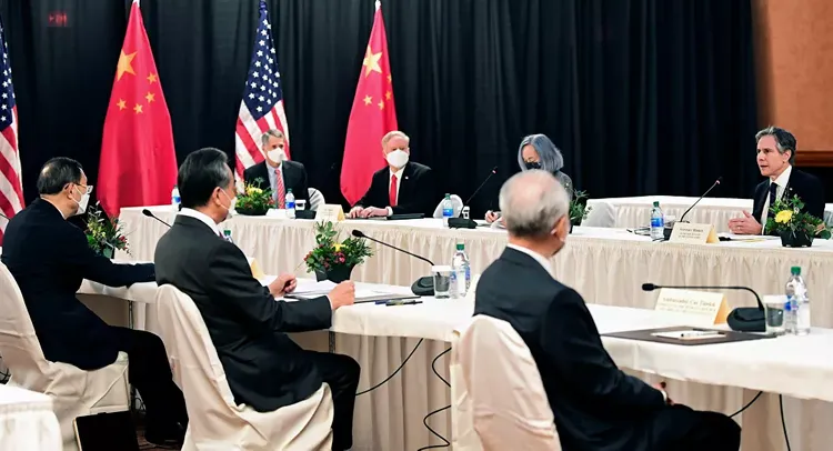 China lauds Alaska talks with Washington as "useful", urges further dialogue
