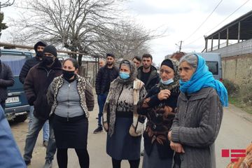 Gürcüstanda azərbaycanlıların yaşadığı kənddə etiraz aksiyası keçirilir - FOTO