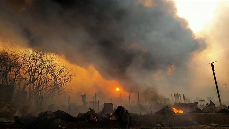В лагере для мусульманских иммигрантов в Бангладеш вспыхнул пожар, погибли 28 человек