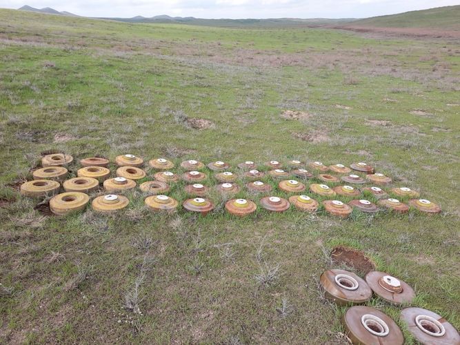 Полиция Лачинского района обнаружила мины – ФОТО