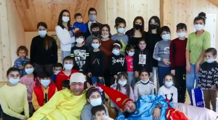Israeli Ambassador to Azerbaijan visits Shelter for Women and Children - VIDEO