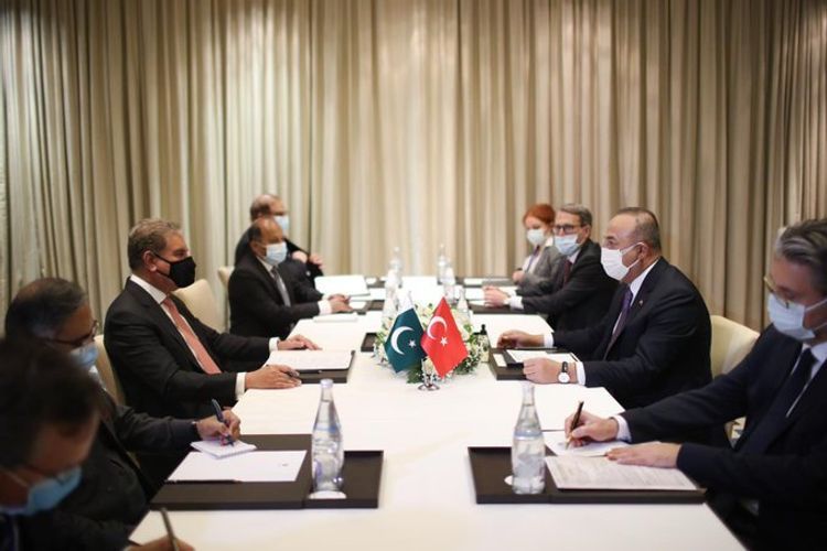 Turkish and Pakistani FMs meet in Dushanbe