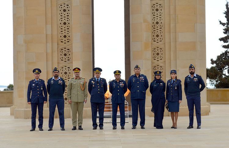 Делегация ВВС Пакистана находится с визитом в Азербайджане  - ВИДЕО