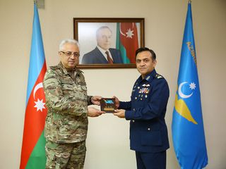 Pakistan Hərbi Hava Qüvvələrinin nümayəndə heyəti Azərbaycanda səfərdədir - VİDEO