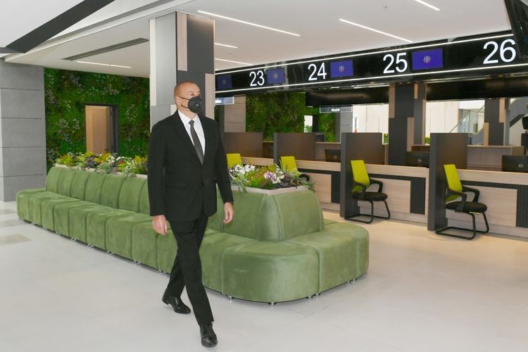 Президент Ильхам Алиев принял участие в открытии Центра DOST № 4 в Баку - ОБНОВЛЕНО