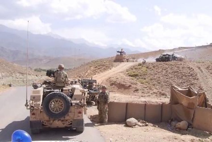 Army outpost attacked in Afghanistan