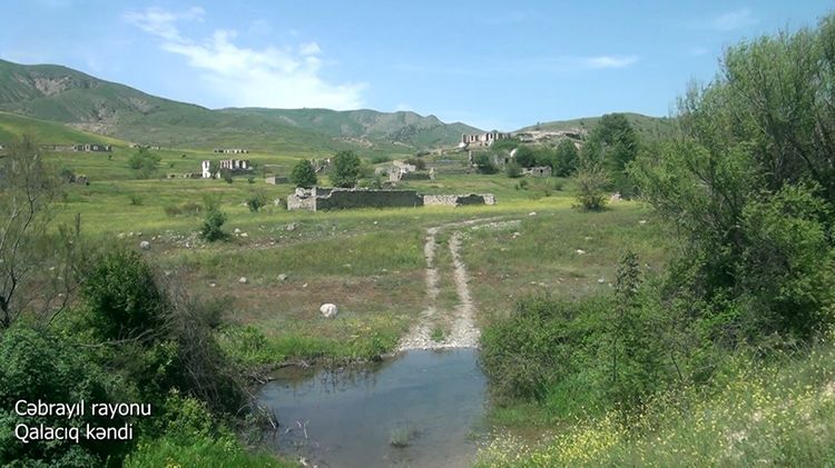 Cəbrayıl rayonunun Qalacıq kəndi - VİDEO