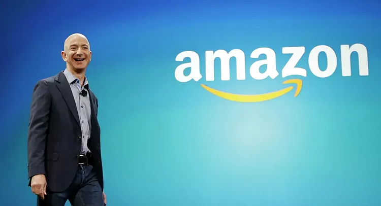 Amazon reports huge profits as CEO Jeff Bezos prepares to leave