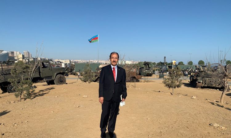 Посол Турции побывал в Парке военных трофеев